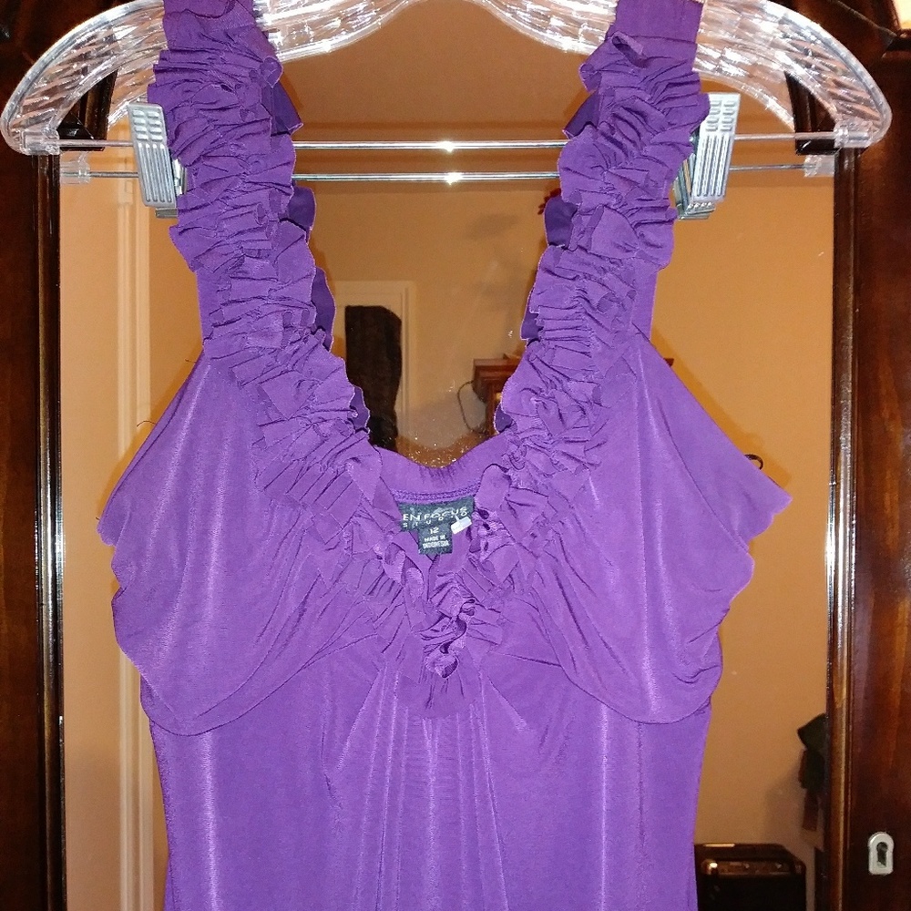Purple dress